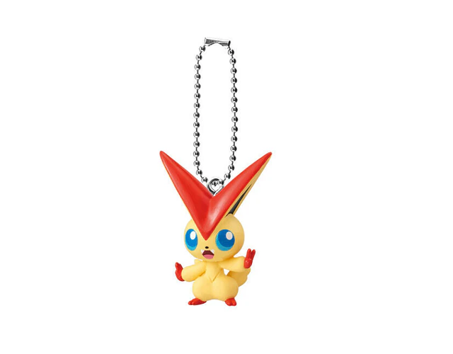 llavero gachapon victini
