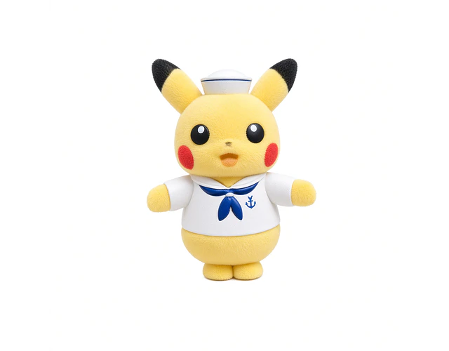 Pokémon Fudoll 5 –  Pikachu marinero – Bandai