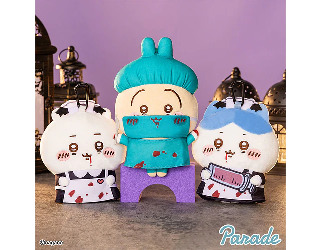 Hachiware – Halloween Gamaguchi Pouch 1