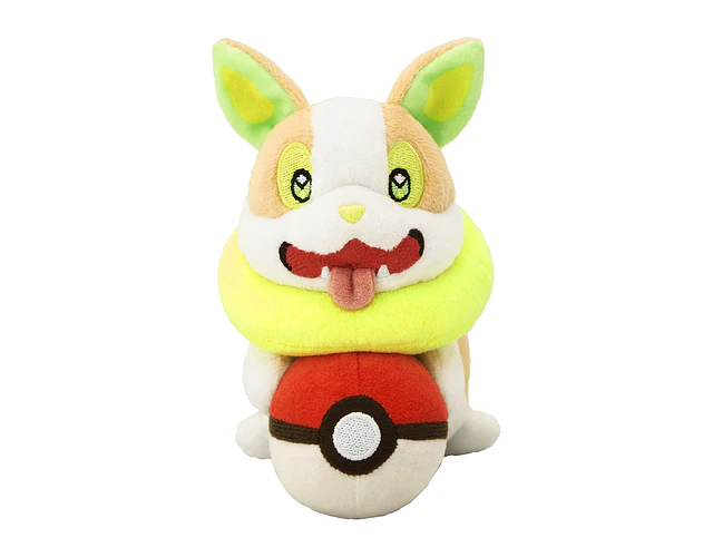 Peluche Pokémon Yamper Pyokotto Mitemite! – Pokémon Center Japón