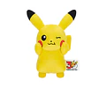 Pikachu Guiño – Peluche Pokémon Iron na Okao 30th Anniversary Banpresto