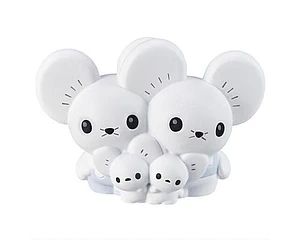 Figura Maushold (familia de 4) Pokémon Kids Bandai