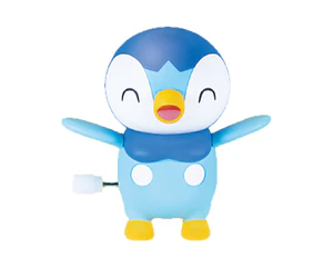 Piplup Gokigen (feliz) – Gachapon Pokémon Tokotoko Pocchama (a elección)