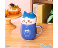 Hachiware – Tazón con tapa carita Hachiware (ENCARGO)