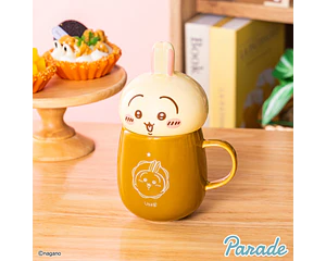 Usagi – Tazón con tapa carita Usagi (ENCARGO)