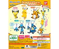 Raichu – Gachapon Pokémon Tsumande Tsunagete Mascot 14 (a elección)