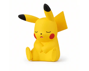 Pikachu – Gachapon Pokémon Oyasumi Friends Nakayoku Utouto (a elección)