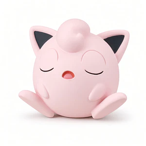 Jigglypuff – Gachapon Pokémon Oyasumi Friends Nakayoku Utouto (a elección)