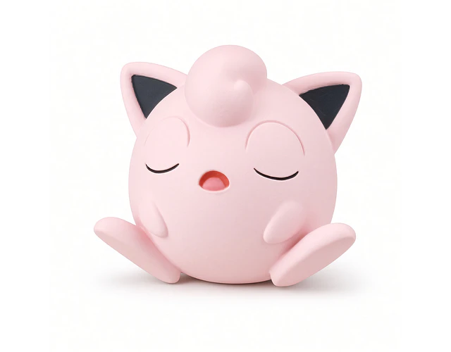 Jigglypuff – Gachapon Pokémon Oyasumi Friends Nakayoku Utouto (a elección)