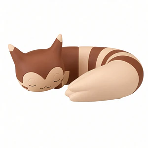 Furret – Gachapon Pokémon Oyasumi Friends Nakayoku Utouto (a elección)