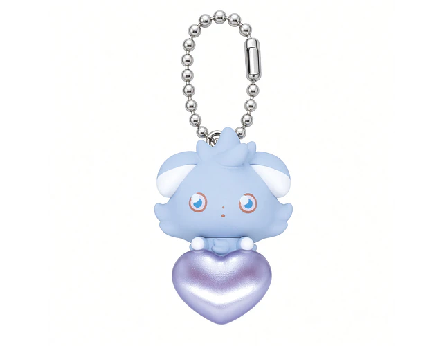 Espurr – Gachapon Pokémon Peaceful Place Kirameki Heart Keychain (a elección)