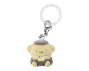 Pompompurin – Gachapon Sanrio Characters Fuwafuwa Mejirushi Accessory Baby (a elección)