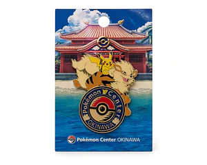 Pin exclusivo Pokémon Center Okinawa