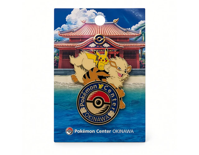 Pin exclusivo Pokémon Center Okinawa