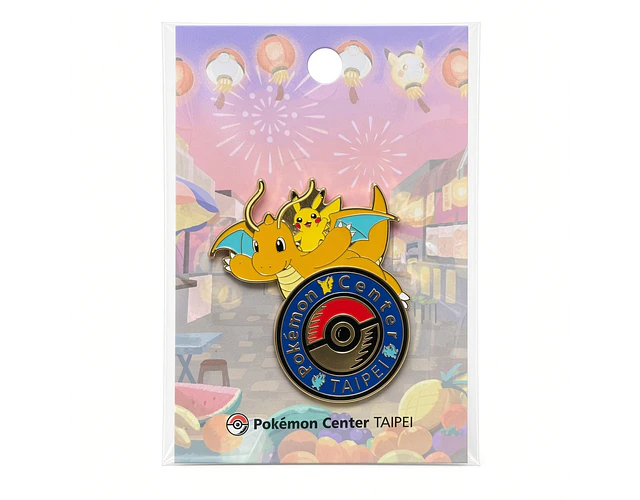 Pin exclusivo Pokémon Center Taipei