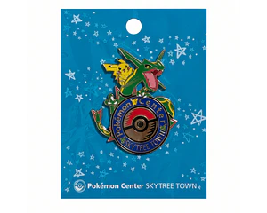 Pin exclusivo Pokémon Center Skytree Town