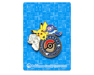 Pin exclusivo Pokémon Center Sapporo