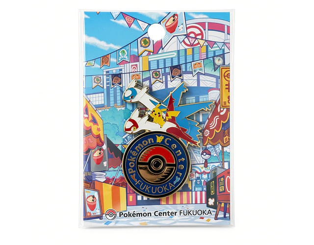 Pin exclusivo Pokémon Center Fukuoka