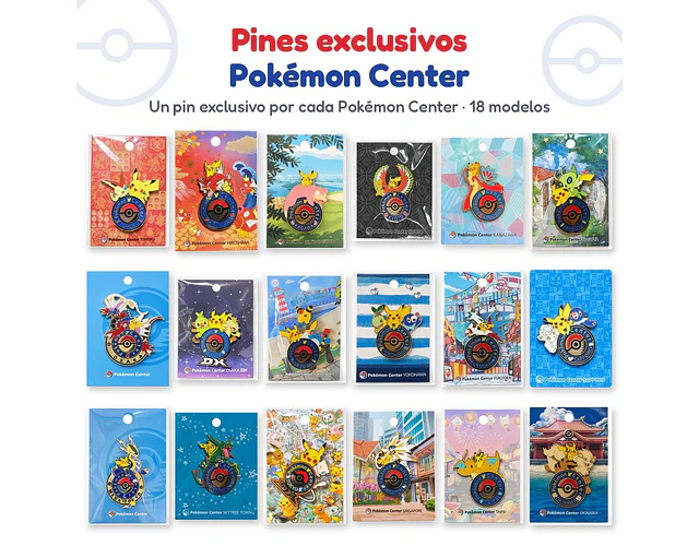 Pin exclusivo Pokémon Center Tokyo Bay
