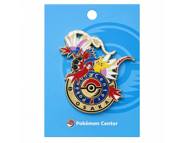 Pin exclusivo Pokémon Center Osaka