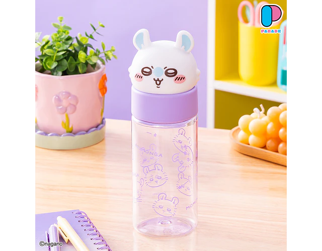 Momonga – Botella con tapa carita Momonga (ENCARGO)