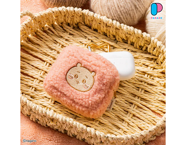 Chiikawa – Pouch peludito con mosquetón (personaje a elección) (ENCARGO)