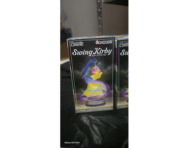 Figura Re-Ment Swing Kirby – Warp Star & Kirby