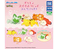 Sprigatito – Gachapon Pokémon Oyasumi Friends Minna Gussuri (a elección)