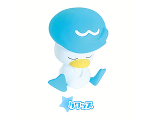 Quaxly – Gachapon Pokémon Oyasumi Friends Issho ni Suyasuya (a elección)