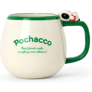 Pochacco – Taza con mascota Sanrio (ENCARGO)