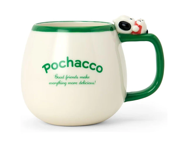 Pochacco – Taza con mascota Sanrio (ENCARGO)