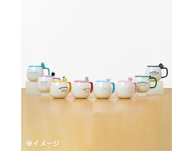 Pochacco – Taza con mascota Sanrio (ENCARGO)