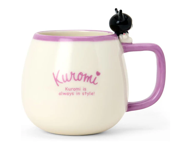 Kuromi – Taza con mascota Sanrio (ENCARGO)