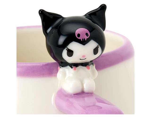 Kuromi – Taza con mascota Sanrio (ENCARGO)