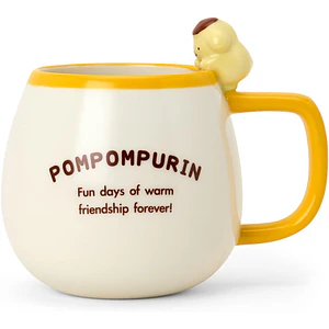 Pompompurin – Taza con mascota Sanrio (ENCARGO)