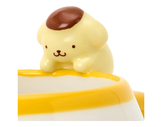 Pompompurin – Taza con mascota Sanrio (ENCARGO)