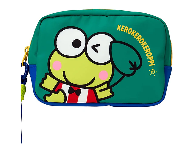 Kerokerokeroppi – Estuche con mosquetón Sanrio (ENCARGO)