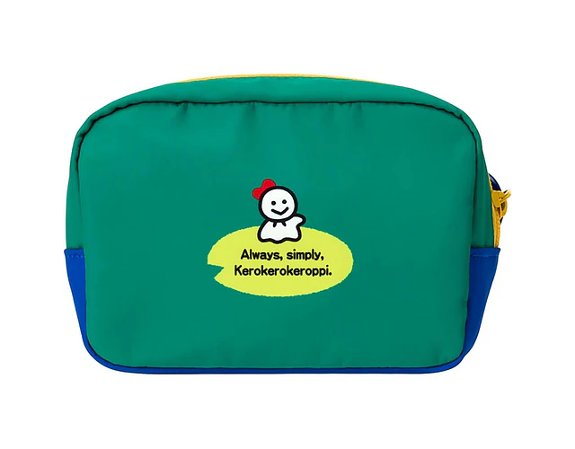 Kerokerokeroppi – Estuche con mosquetón Sanrio (ENCARGO)