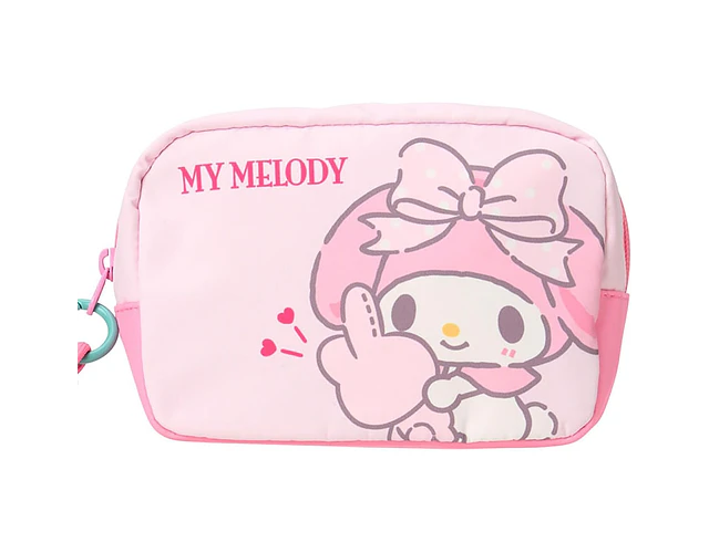 My Melody – Estuche con mosquetón Sanrio (ENCARGO)