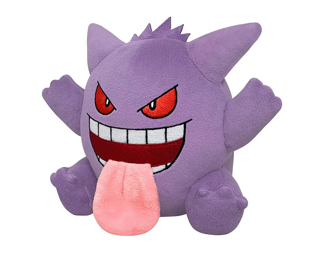 Peluche Gengar con lengua afuera – Pokémon ALL STAR COLLECTION (S)