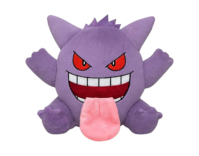 Peluche Gengar con lengua afuera – Pokémon ALL STAR COLLECTION (S)