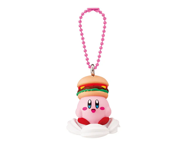 Kirby Burger (skin) – Llavero Kirby Gourmet Festival (ENCARGO)