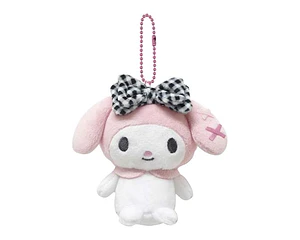 My Melody – Llavero peluche cuadrillé Sanrio (ENCARGO)