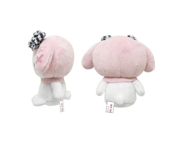 My Melody – Llavero peluche cuadrillé Sanrio (ENCARGO)