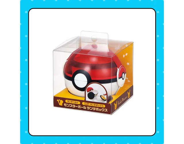 Bento Ball – Lonchera Pokéball Skater (ENCARGO)