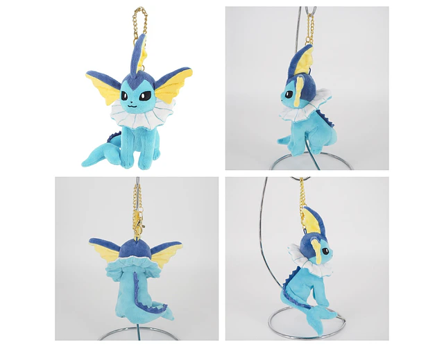 Llavero Peluche Vaporeon All Star Collection (Encargo)