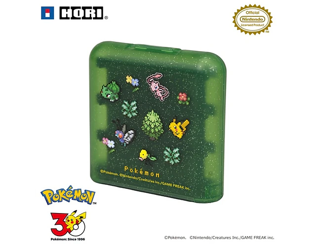 Caja para 24 Juegos Nintendo Switch Pokémon Pixel Verde HORI (Encargo)