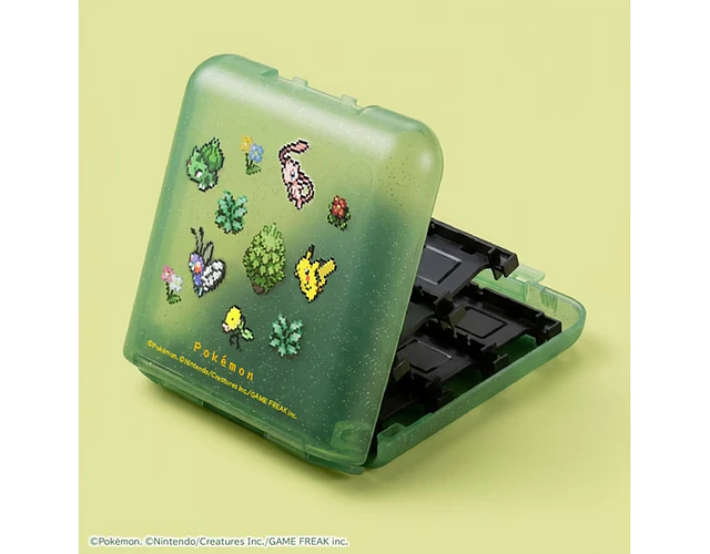 Caja para 24 Juegos Nintendo Switch Pokémon Pixel Verde HORI (Encargo)