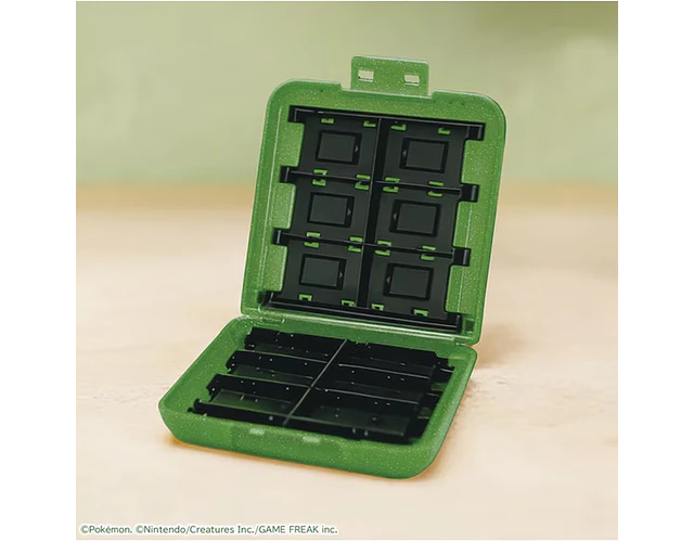 Caja para 24 Juegos Nintendo Switch Pokémon Pixel Verde HORI (Encargo)