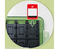 Caja para 24 Juegos Nintendo Switch Pokémon Pixel Verde HORI (Encargo)